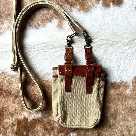 Bed Stu leather and canvas Crossbody Bag - Picture 2 of 5